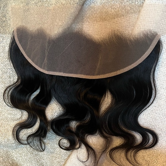 12” Body Wave Natural Black 100% Human Hair 13x4 HD Lace Front #A1 - Picture 6 of 10